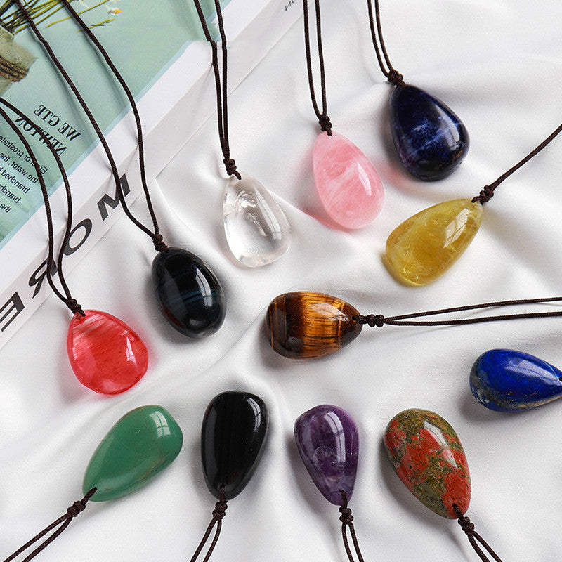 Crystal Teardrop Pendant