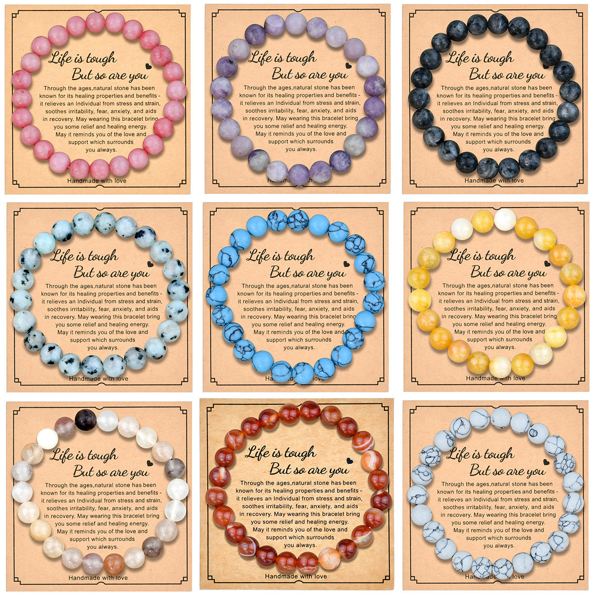 Intention Bracelet with Card