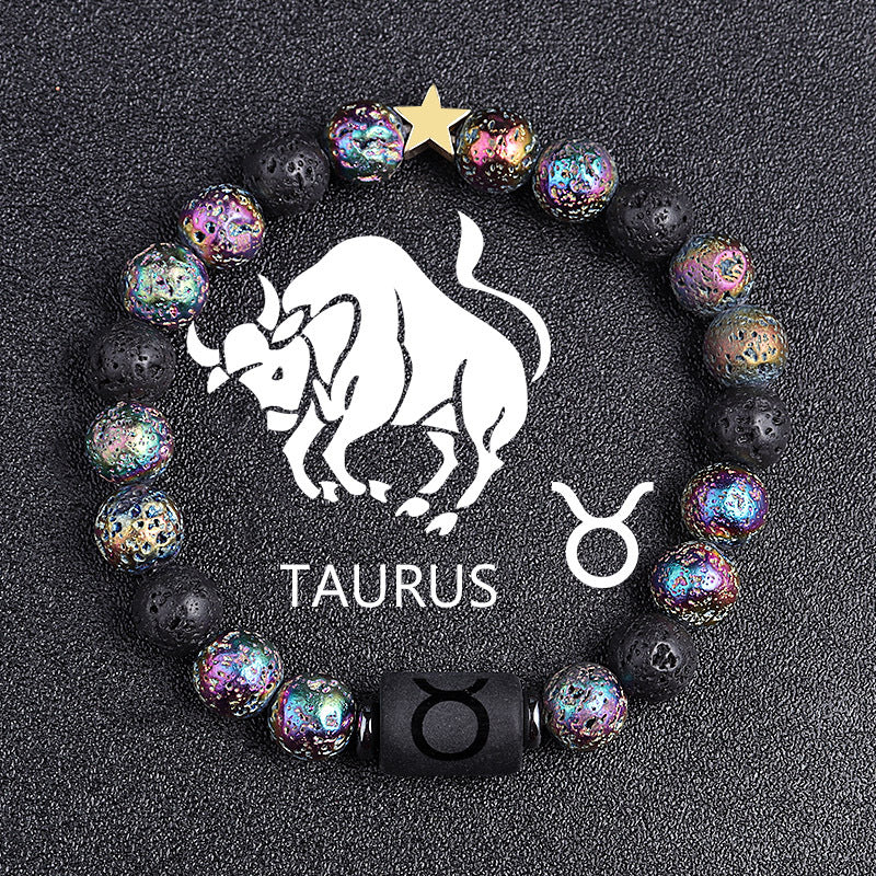 Zodiac Crystal Bracelet - Taurus