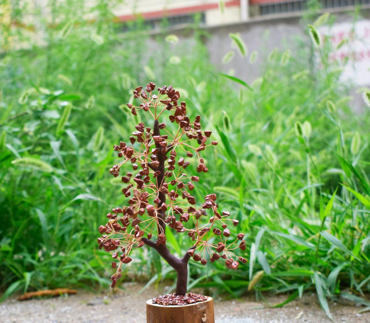 Crystal Tree of Life - Red jasper
