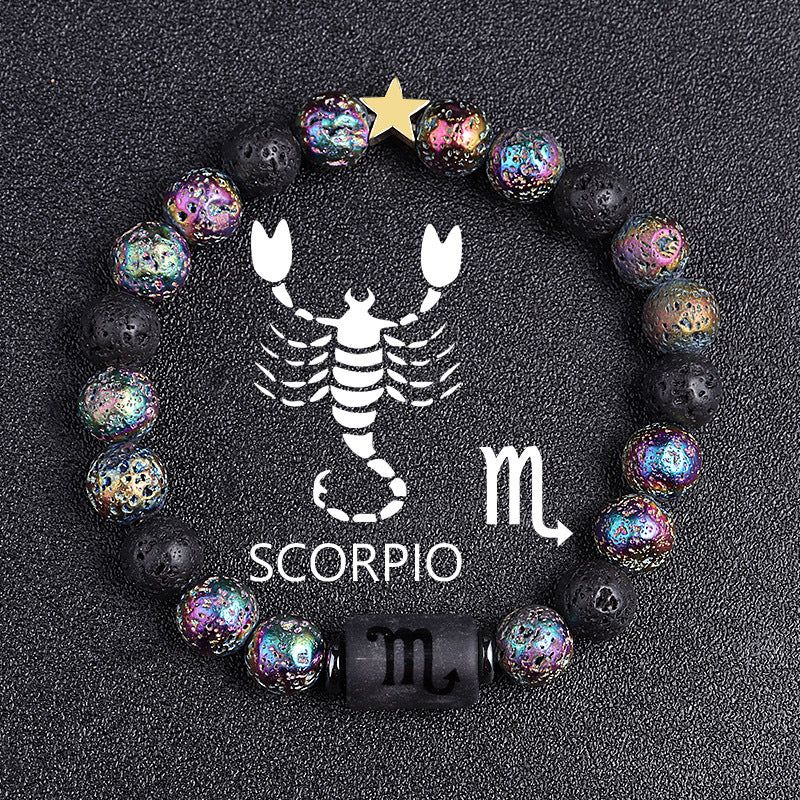 Zodiac Crystal Bracelet - Scorpio