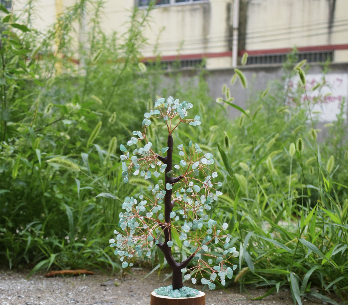 Crystal Tree of Life - Green aventurine