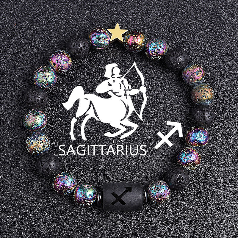 Zodiac Crystal Bracelet - Sagittarius