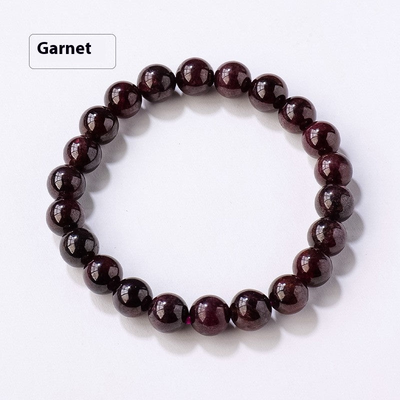 Birthstone Bracelet - January · Garnet