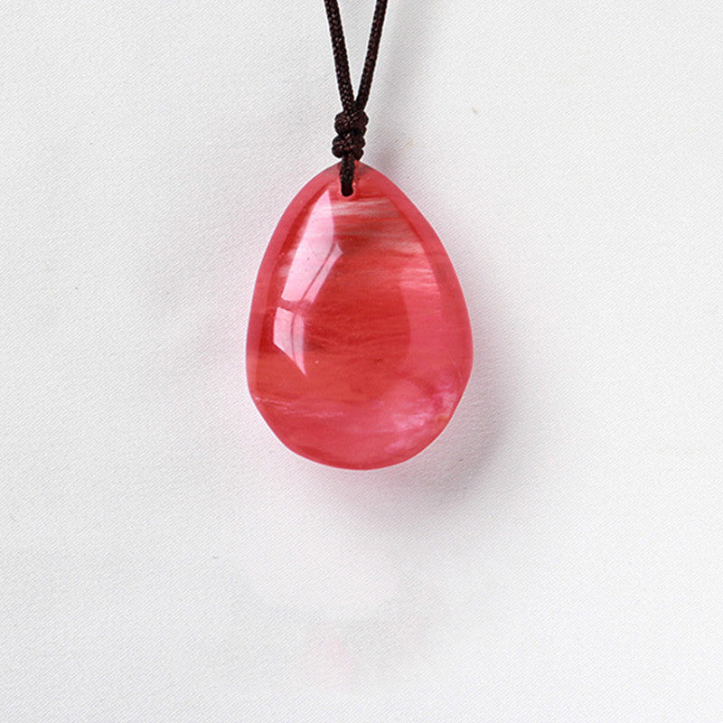 Crystal Teardrop Pendant