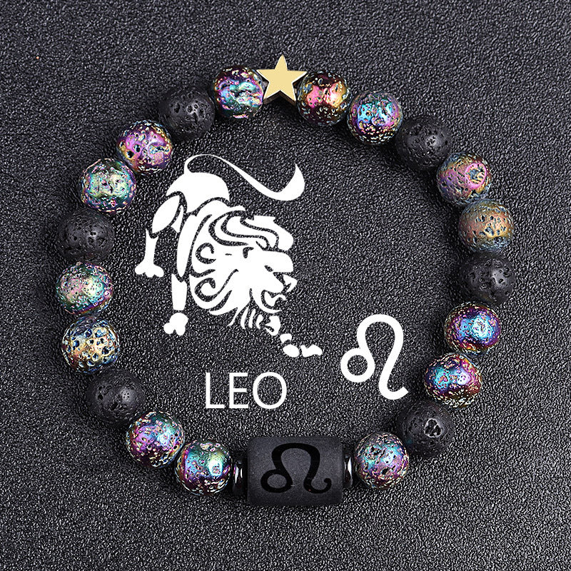 Zodiac Crystal Bracelet - Leo